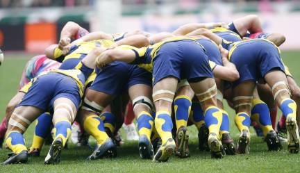 Rugby scrum