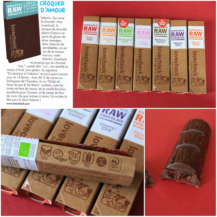 Lovechock chocolate bars