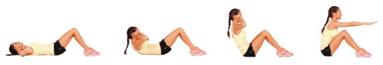 Crunch exercise
