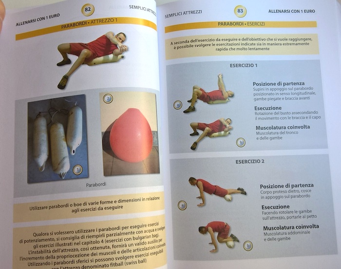 Low-cost massage roller with a boat buoy