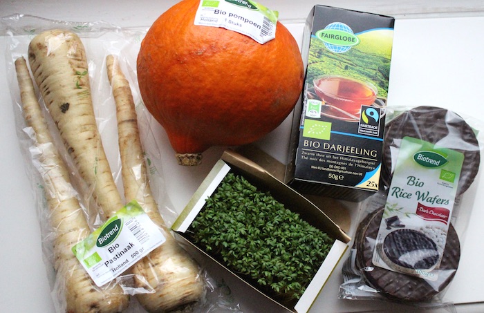 Organic products at Lidl