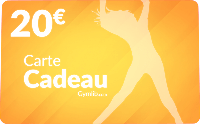 20 euros Gymlib gift card