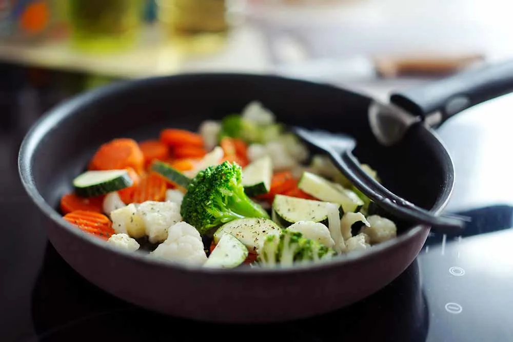 How to cook vegetables in a healthy way