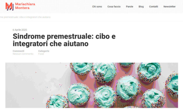 Interview on the Premenstrual Syndrome of Mariachiara Montera