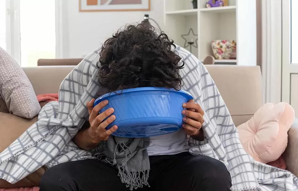 Vomiting and proper nutrition