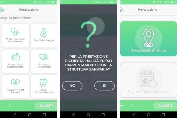 unisalute reservations app