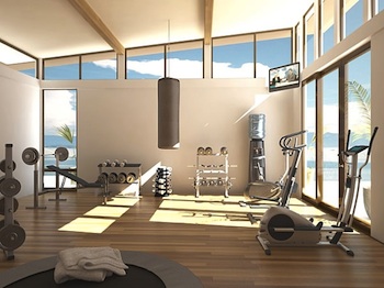 A “gym” corner in my living room: the Ikea makeover