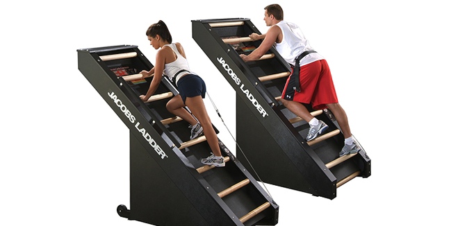 Jacob’s ladder, my favorite cardio machine
