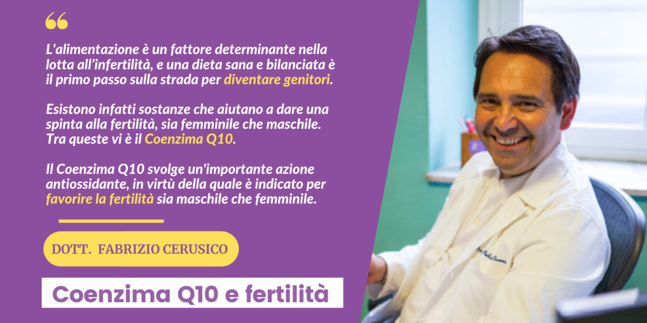 Coenzyme Q10 and couple fertility